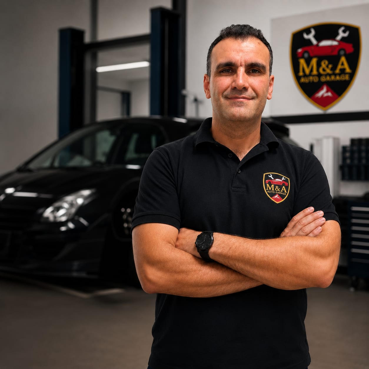 Shapal, Geschäftsführer und Automobil-Fachmann EFZ der M&A Autogarage